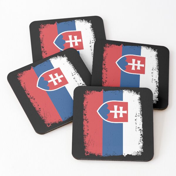 Item preview, Slovakia Flag Distressed designed and sold by rafaeltto.