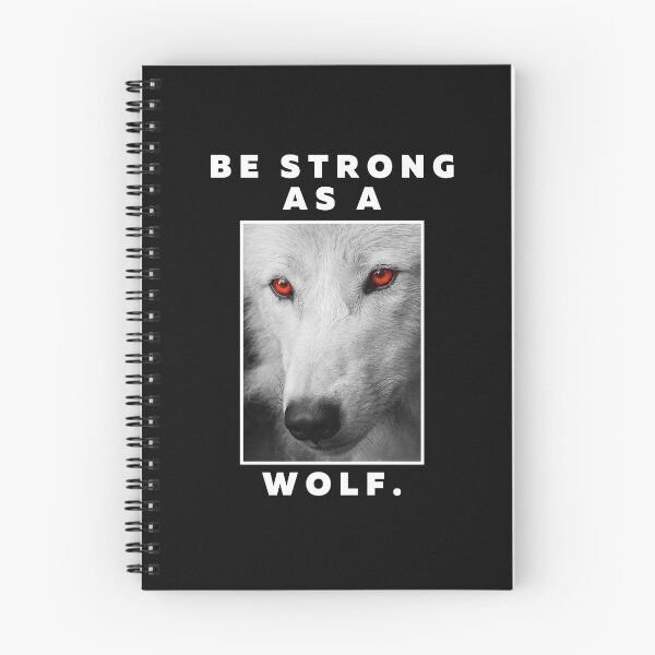 Item preview, Be Strong As A Wolf designed and sold by ExcitedMood.