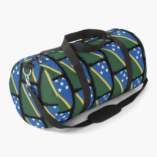 Item preview, Solomon Islands Flag Distressed designed and sold by rafaeltto.