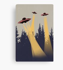 Alien INVASION Canvas Print
