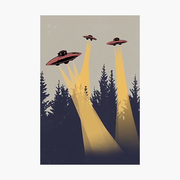 Alien INVASION Photographic Print