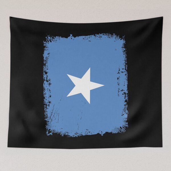 Item preview, Somalia Flag Distressed designed and sold by rafaeltto.