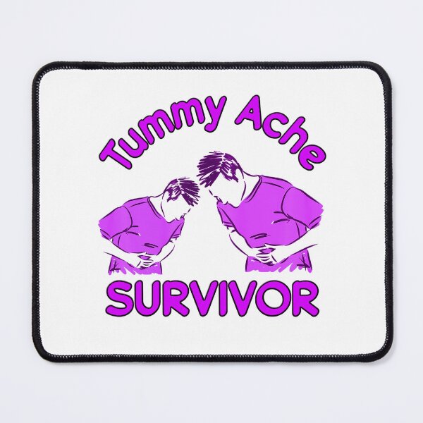 Item preview, Funny Tummy Ache Survivor shirt designed and sold by DerexPro.