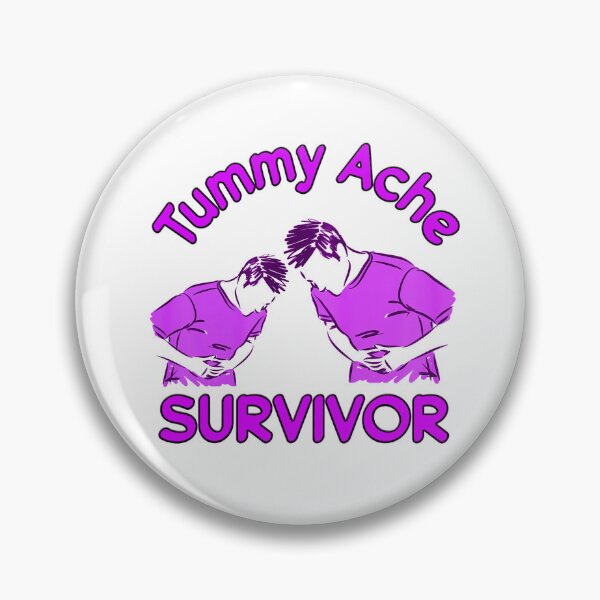 Item preview, Funny Tummy Ache Survivor shirt designed and sold by DerexPro.