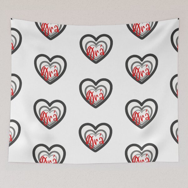 Item preview, Grá is the Irish for Love Black and Red designed and sold by Haiii-Designs.