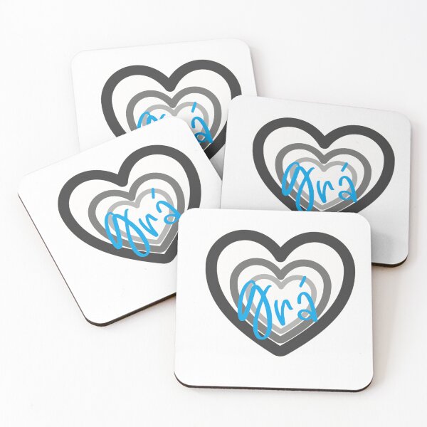 Item preview, Grá is the Irish for Love  - Black and Blue designed and sold by Haiii-Designs.
