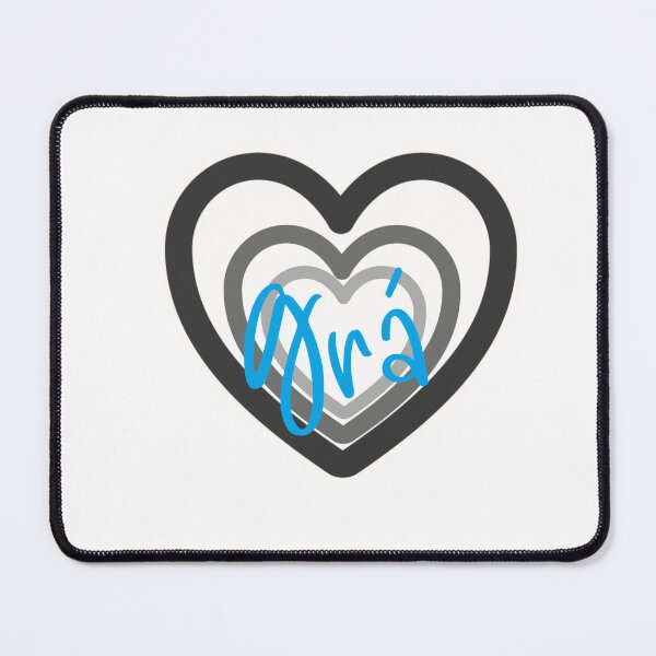 Item preview, Grá is the Irish for Love - Black and Blue designed and sold by Haiii-Designs.