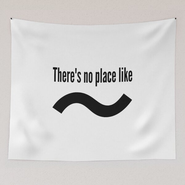 Item preview, There's no place like home - Command Line Geek Black Text Design designed and sold by geeksta.