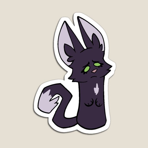 Warrior Cats Ravenpaw Sticker for Sale by Keef-Korner