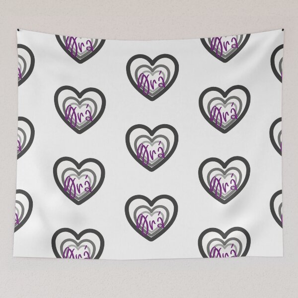 Item preview, Grá is the Irish for Love  - Black and Purple designed and sold by Haiii-Designs.