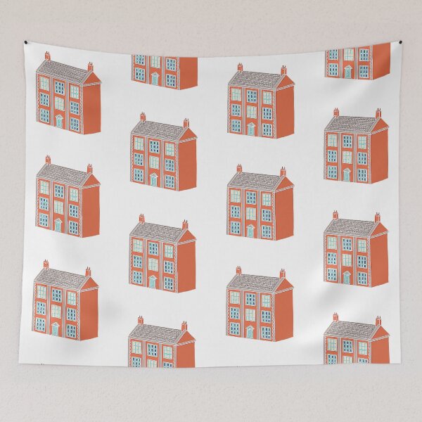 Item preview, Little Big House Drawing designed and sold by emmajfitz.
