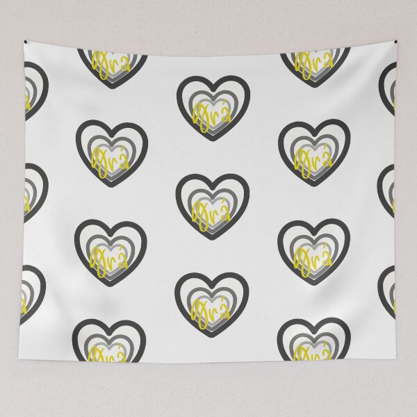 Item preview, Grá is the Irish for Love  - Black and Yellow designed and sold by Haiii-Designs.