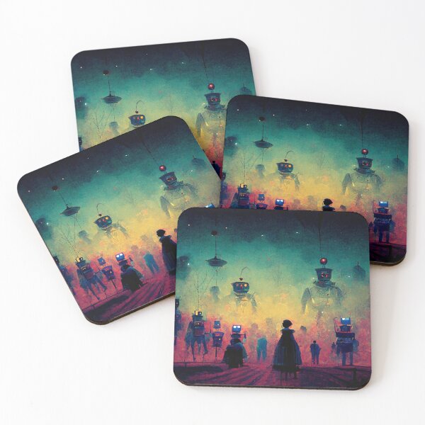 Item preview, Robot Carnival Festival designed and sold by Organic Creeps.