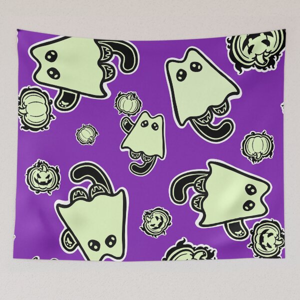 Item preview, Little Ghost Cat (Won't say Boo) designed and sold by RJKpoyp.