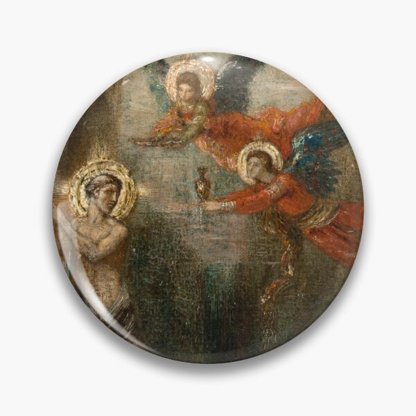Item preview, A Saint In The Desert (1879) Gustave Moreau  Religion designed and sold by TeeARTHY.