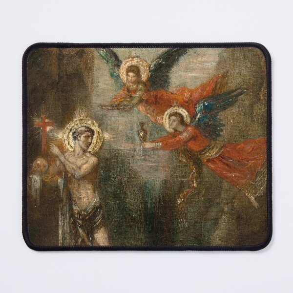Item preview, A Saint In The Desert (1879) Gustave Moreau  Religion designed and sold by TeeARTHY.