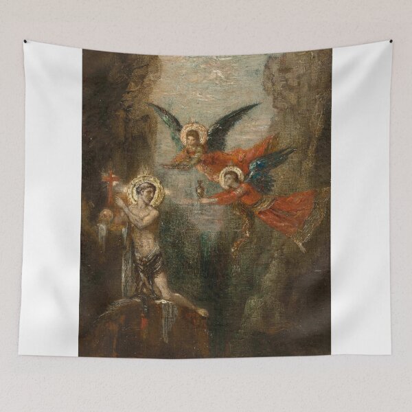 Item preview, A Saint In The Desert (1879) Gustave Moreau  Religion designed and sold by TeeARTHY.