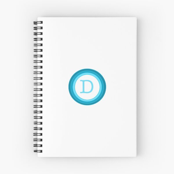 Item preview, Blue letter D designed and sold by madebymaddy.