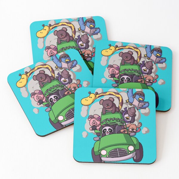 Item preview, Critters on the road designed and sold by HogoBrogh.