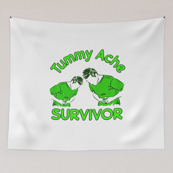 Item preview, Tummy Ache Survivor shirt designed and sold by DerexPro.