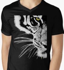The Look of the Tiger Men's V-Neck T-Shirt
