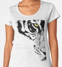 The Look of the Tiger Women's Premium T-Shirt