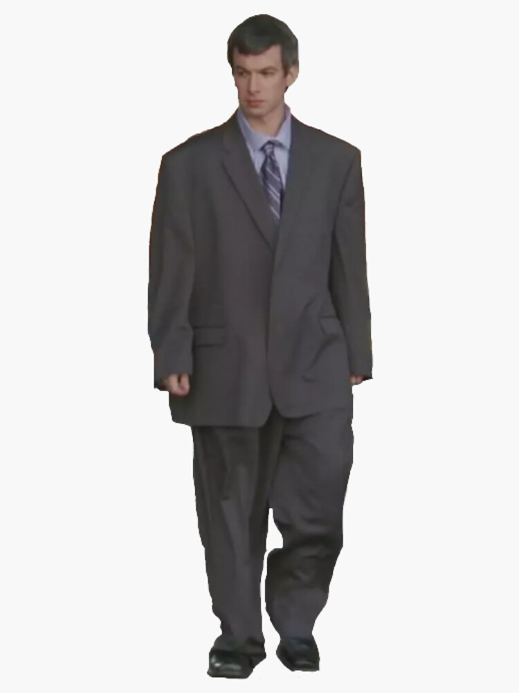 "Nathan Fielder Big Suit Sticker" Sticker for Sale by GraphBeeArt