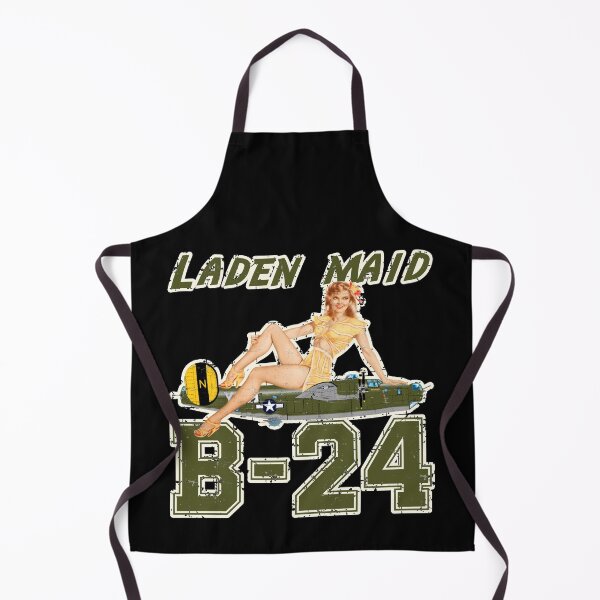 Item preview, Consolidated B-24 Liberator - Noise Art Phrases - Laden Maid - Grunge Style designed and sold by pzd501.