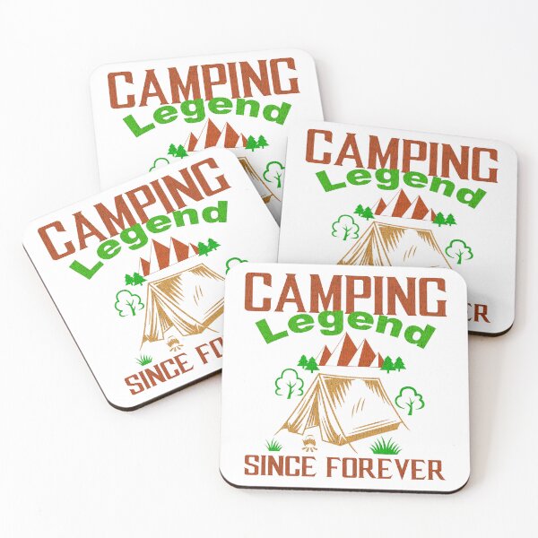 Item preview, Camping Legend Since Forever designed and sold by Kunal Smart.