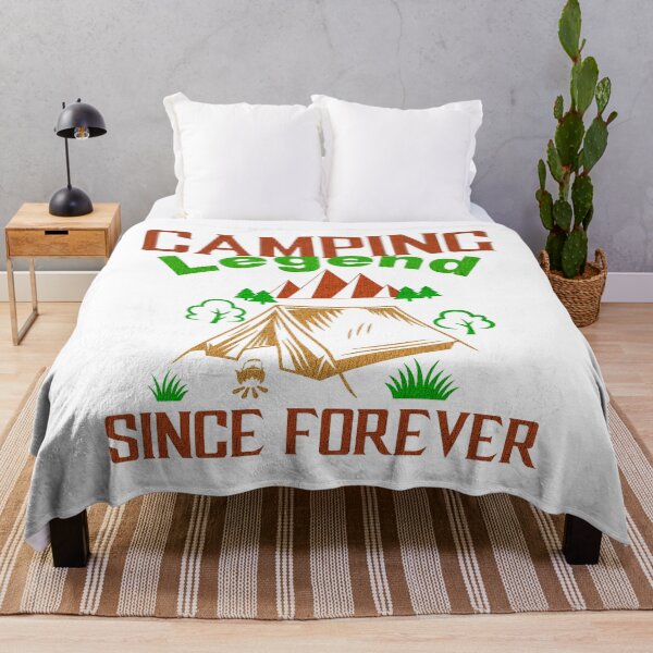 Item preview, Camping Legend Since Forever designed and sold by Kunal Smart.