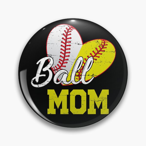 Item preview, Funny Ball Mom Softball Baseball Gifts For Women Mother's Day designed and sold by MichelSorour.