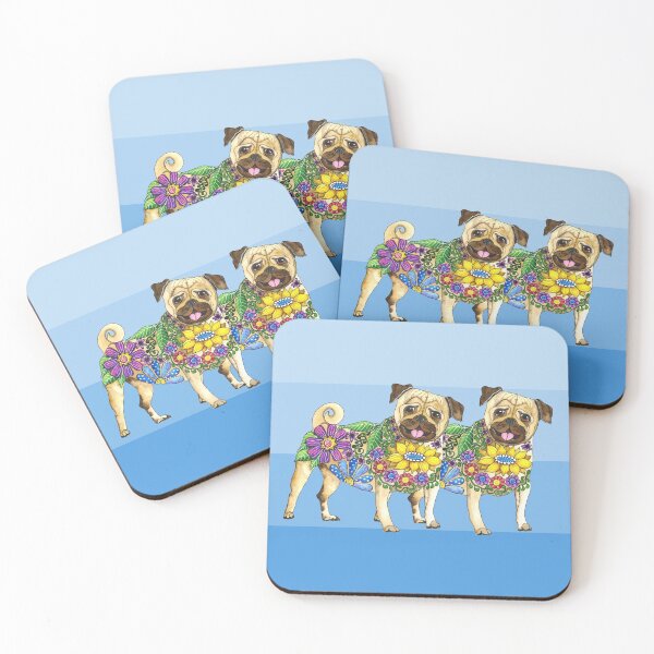 Item preview, Pug Pals designed and sold by ShelleyYlstArt.
