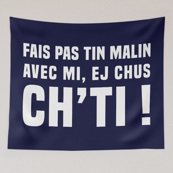 Item preview, Do not be smart with mi, ej chus Ch'ti! designed and sold by humour-chti.