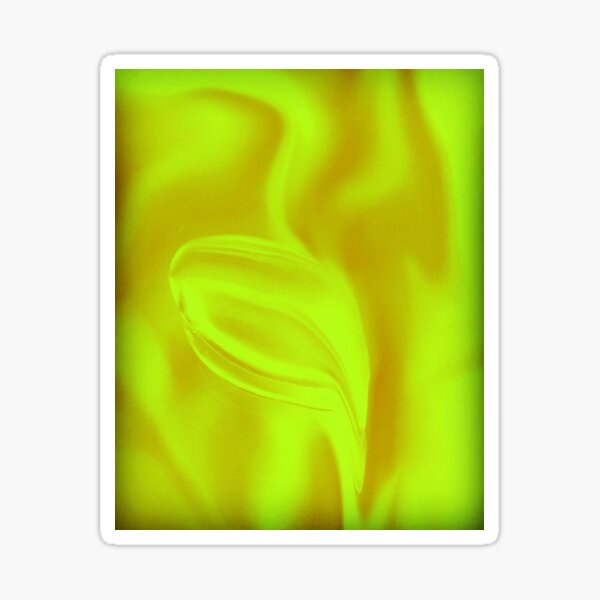 LIQUID VELVET - LIME Sticker
