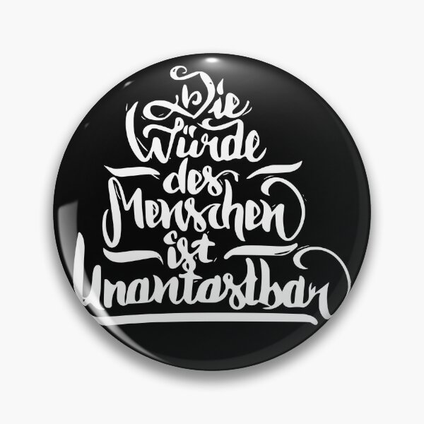 Item preview, Human dignity is inviolable designed and sold by MMJDSGN.