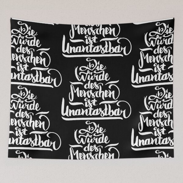 Item preview, Human dignity is inviolable designed and sold by MMJDSGN.