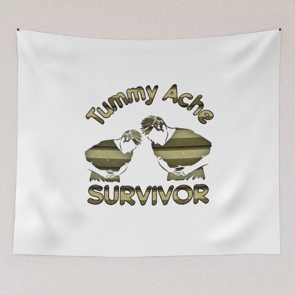 Item preview, Funny Tummy Ache Survivor designed and sold by DerexPro.