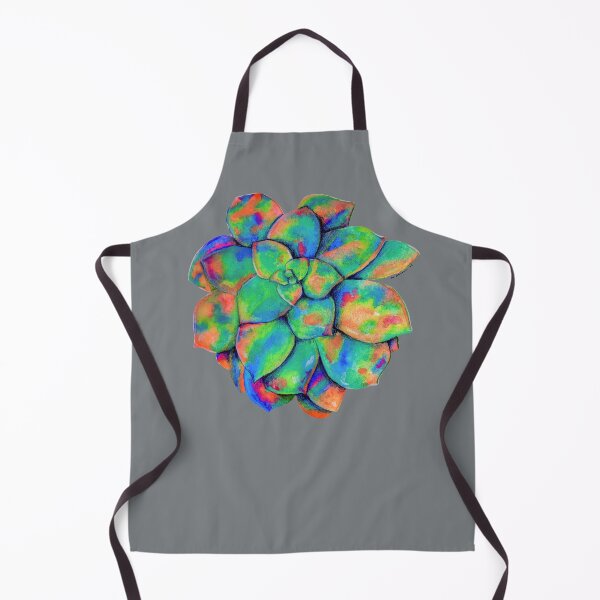 Item preview, Fluorescent Rainbow Succulent No. 01 designed and sold by ToriSolomonArt.
