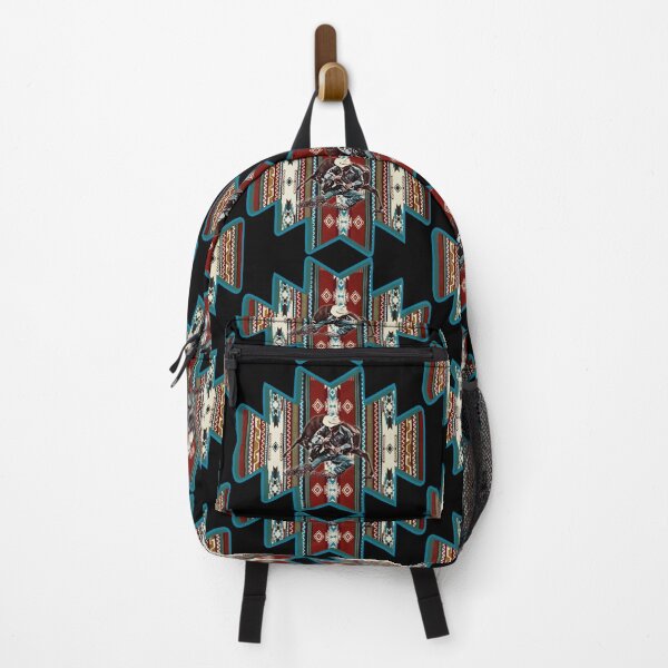 Item preview, Bulldogger - Steer Wrestler Aztec Design designed and sold by handsoftime2020.