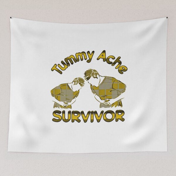 Item preview, Funny Tummy Ache Survivor designed and sold by DerexPro.