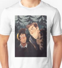 mitch and jonas behind the fence Unisex T-Shirt