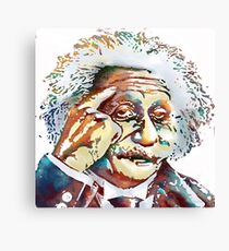 Albert Einstein Canvas Print