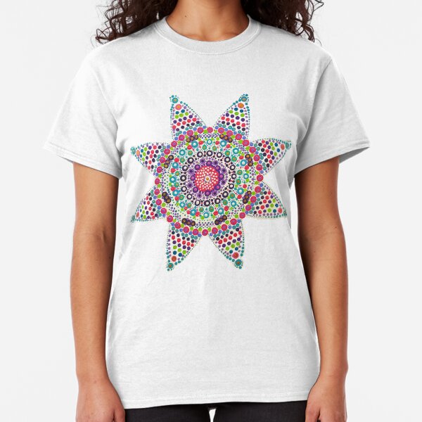 Bright Wabi-Sabi Life - Buddhist Mandala Classic T-Shirt