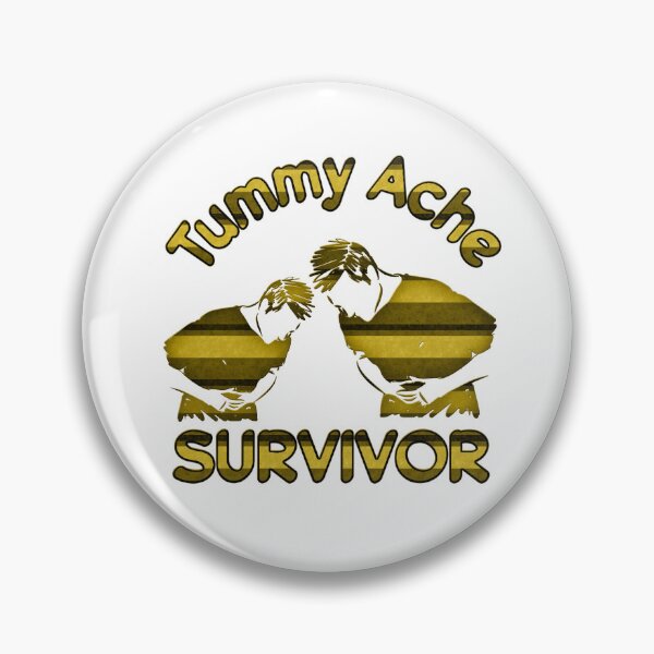 Item preview, Funny Tummy Ache Survivor shirt designed and sold by DerexPro.
