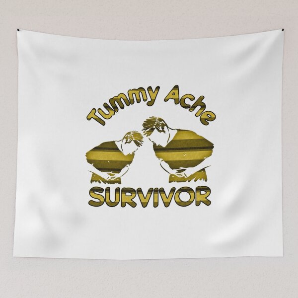 Item preview, Funny Tummy Ache Survivor shirt designed and sold by DerexPro.
