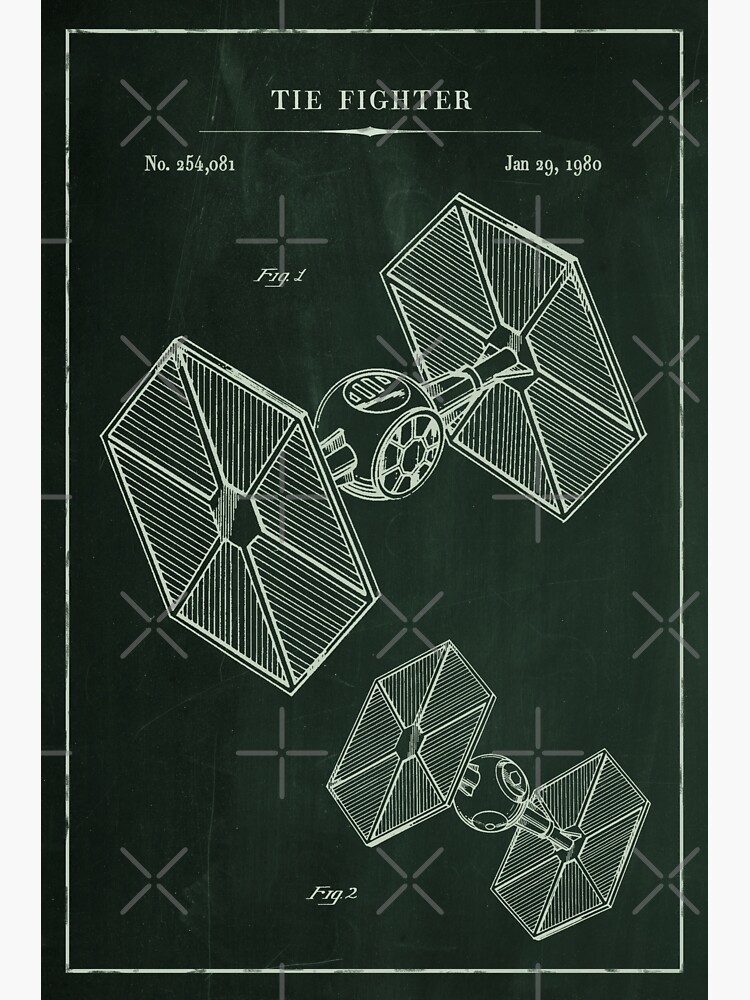 vintage white tie fighter