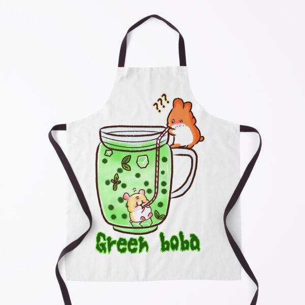 Item preview, Hamster | Hamster Lover - Green boba designed and sold by FennyWijayaMomo.