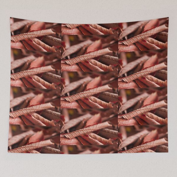 Item preview, Dried Rolled Plum Leaves - Macro designed and sold by Sandra Foster.