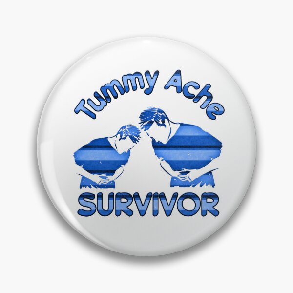 Item preview, Funny Tummy Ache Survivor shirt designed and sold by DerexPro.