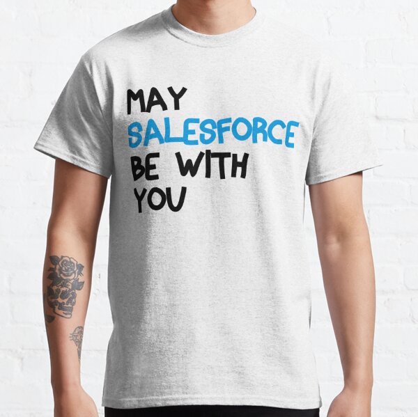 Funny Salesforce Typography Trailblazer Design Best Men